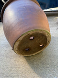 Brown Glazed Pottery Planter