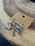 Dolphin Sterling Silver Earrings