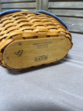 Small Longaberger Century Collection Basket With Liner (B)