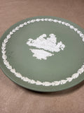 Sage Green Wedgwood Jasperware 1972 Mother's Plate