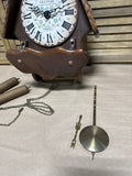 New England Cathedral Hanging Wall Clock - READ DESCRIPTION