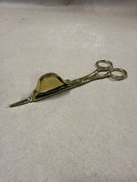 (A) Brass Candle Snuff Scissors // 2 AVAILABLE ** PRICED INDIVIDUALLY**
