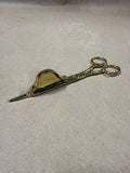 (A) Brass Candle Snuff Scissors // 2 AVAILABLE ** PRICED INDIVIDUALLY**