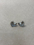 Sterling Heart Earrings