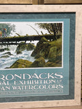 Adirondacks Poster - Watercolor Print by Don Getz; Signed