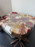 Sealed Pair of Brentwood Originals Autumn Leaves Chair Pads