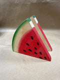 Wooden Watermelon Slice Napkin Holder