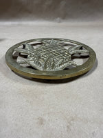 Pineapple Brass Trivet