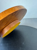 Fruit Tole Painted Vintage Wooden Lazy Susan