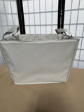 Milano Light Gray Fabric Collapsable Bin/Basket, 18"x15", 12"H.