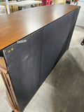 Foxcroft 2 Piece Lighted China Hutch, Cardboard Backing***HEAVY ITEM***READ DETAILS ON PICK UP POLICY***