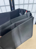 Crate & Barrel Canvas Totes/Baskets (C), Set of 4,  12"x11", 10"H.