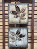 Metal Leaf Wall Decor