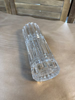 Cristal D'Arques HEAVY Genuine Lead Crystal Cylindrical Vase