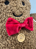 Cupcakes and Cashmere Fuzzy Gingerbread Throw Pillow