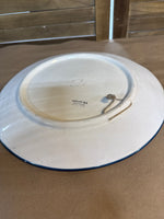 Large Decorative Floral Plate