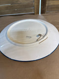 Large Decorative Floral Plate