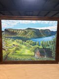 Original Painting by Local Artist, Ginger Olensen, Signed