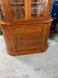 Tom Seely Lighted 2 Piece China Hutch  ***HEAVY ITEM*** Read Details on Pickup Policy