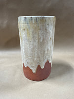 Glazed Terra Cotta Style Utensil Crock