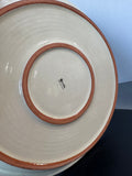 2-Piece Molde Portugal Olive Tree Ceramic Chip & Dip Platter