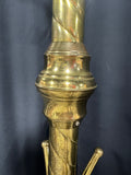 Brass Vintage Coat Rack Hall Tree