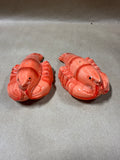 Red Lobster Pair Of Salt And Pepper Shakers