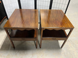 Wright Table Co. Pair of End Tables