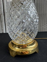 Waterford Crystal Pineapple Table Lamp (WORKS)