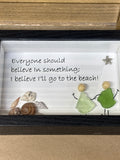 Small Beach Themed Shadow Box