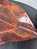 Pier 1 Imports Copper Tone Hammered Leaf Tray