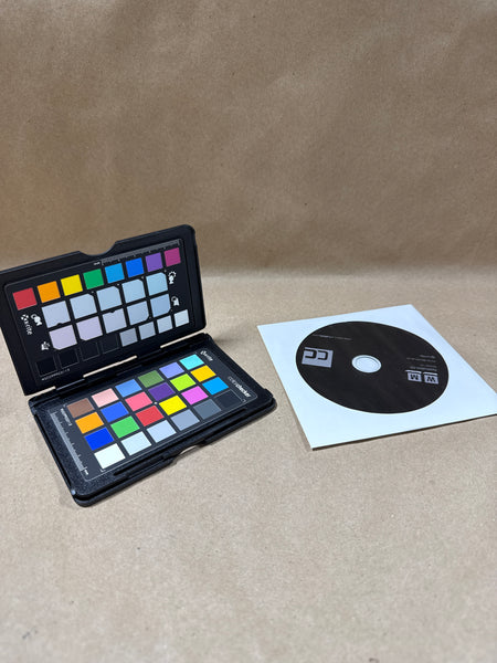 (A) X-Rite Color Checker Passport Pocket Color Calibration Unit NOT TESTED