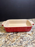 Le Creuset Red Baking Dish - TWO AVAILABLE PRICED INDIVIDUALLY $15 EA
