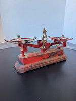 Whitall Tatum & Co. Vintage Red Balance Scale