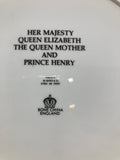 W. Bates & Co. Her Majesty the Queen Mother and Prince Henry Collectible Plate