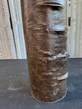 Michael Aram Oxidized Copper Bronze Tree Branch Vase with Paper & Wood Florals