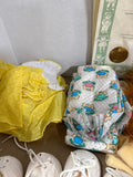 Vintage Cabbage Patch Kids Doll And Accessory Lot - Taffy Leigh