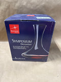 Bormioli Rocco Clear Glass Wine Decanter With Box 65oz