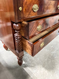Antique Two Piece Butler's Desk/Drop Front Secretary***HEAVY ITEM***