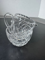 Royal Brierley Crystal Creamer & Open Sugar Bowl