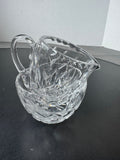 Royal Brierley Crystal Creamer & Open Sugar Bowl