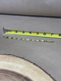 Gold Tone Bracelet with Faux Diamond “H” Accent