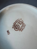 Boleslawiec Hand Made Blue Pumpkin Polish Pottery Lidded Soup Tureen with Ladle