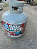 Blue Rhino Propane Tank, feels almost full