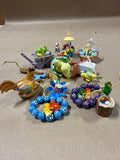 (F) Lot Of Erzgebirge Easter Ornaments