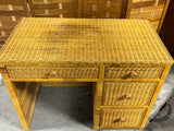 Wicker Desk