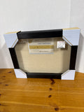 Black Frame Linen Shadow Box - Appears Unused // 2 Available// PRICED INDIVIDUALLY