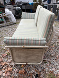 Vintage Painted Metal Porch Glider (PROJECT PIECE)