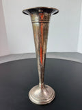 Preisner Sterling Silver Weighted Trumpet Vase