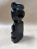 Black Onyx Obsidian Stone Aztec Figure (A)